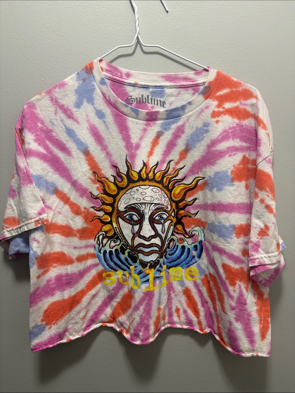 Sublime Cropped Tye Dye Tee